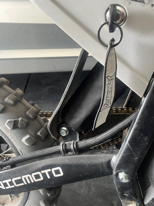 Dirtbike shock cover